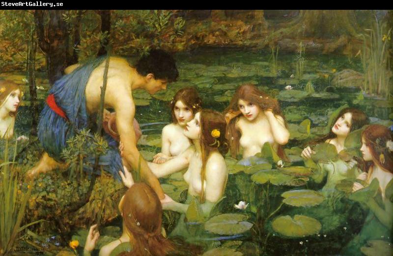 John William Waterhouse Hylas and the Nymphs